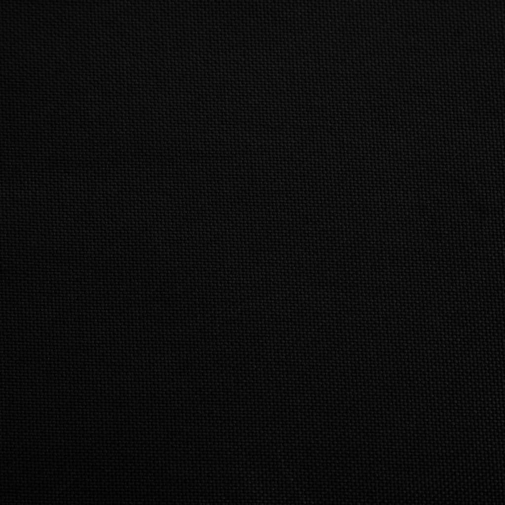vidaXL Foldable Dog Stroller 100x49x96 cm Linen Fabric Black