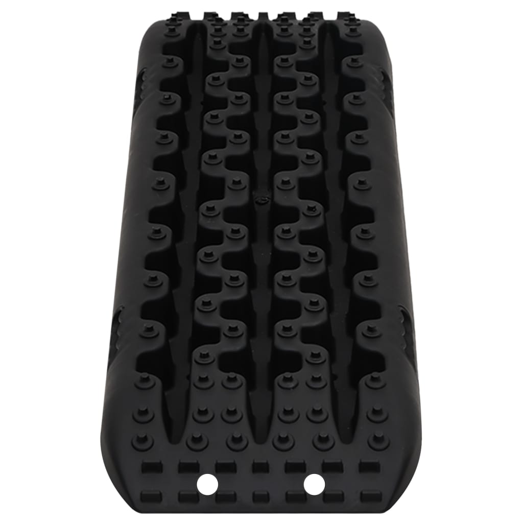 vidaXL Gripplaten 2 st 106x30,5x7 cm nylon zwart