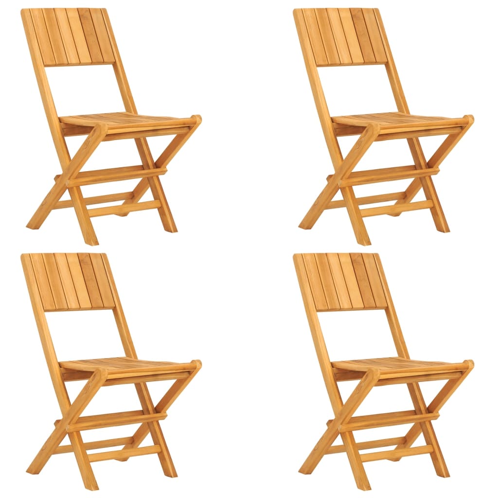vidaXL 5-piece Garden Dining Set Solid Teak Wood