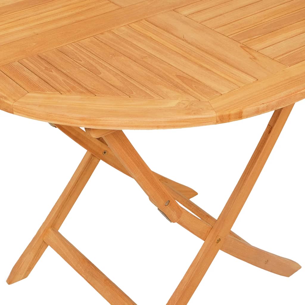 vidaXL 5-piece Garden Dining Set Solid Teak Wood