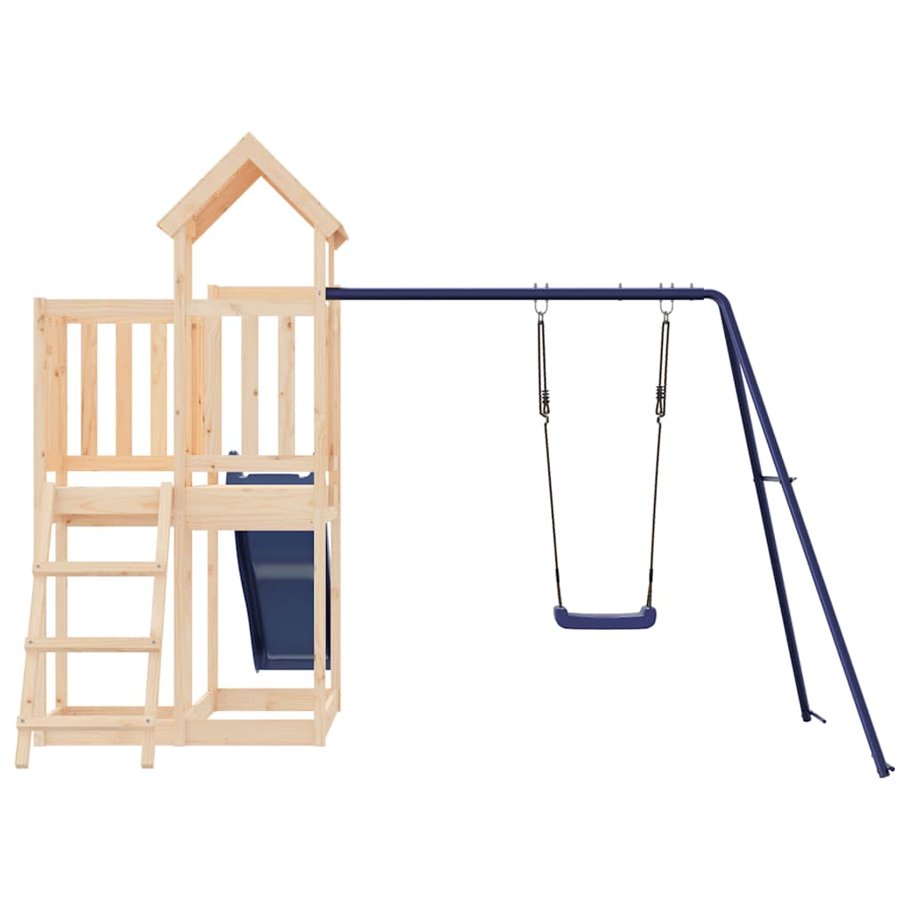 vidaXL Playhouse solid pine wood