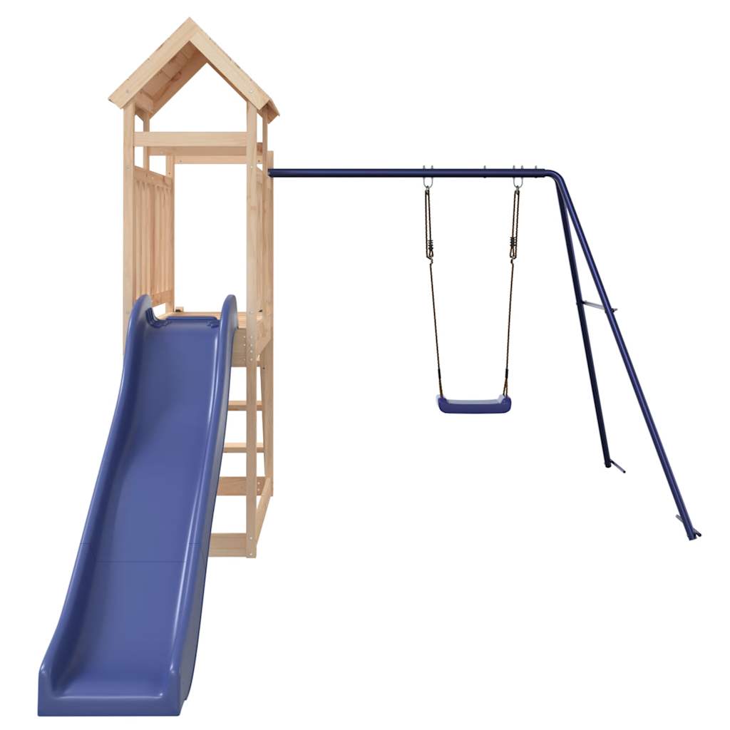 vidaXL Playhouse solid pine wood
