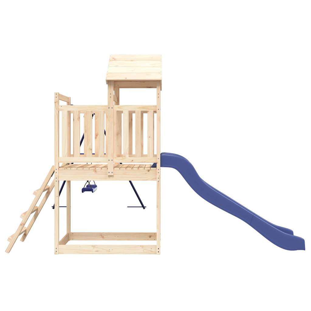 vidaXL Playhouse solid pine wood