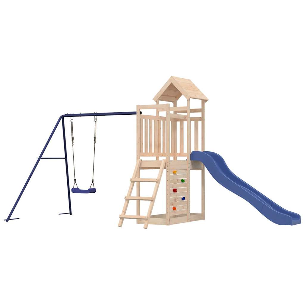 vidaXL Playhouse solid pine wood