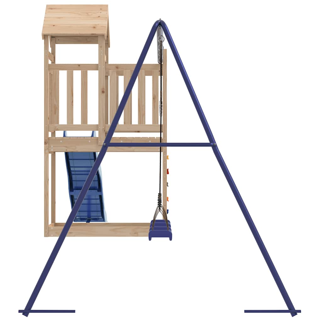 vidaXL Maison de jeux Massief Grenenhout