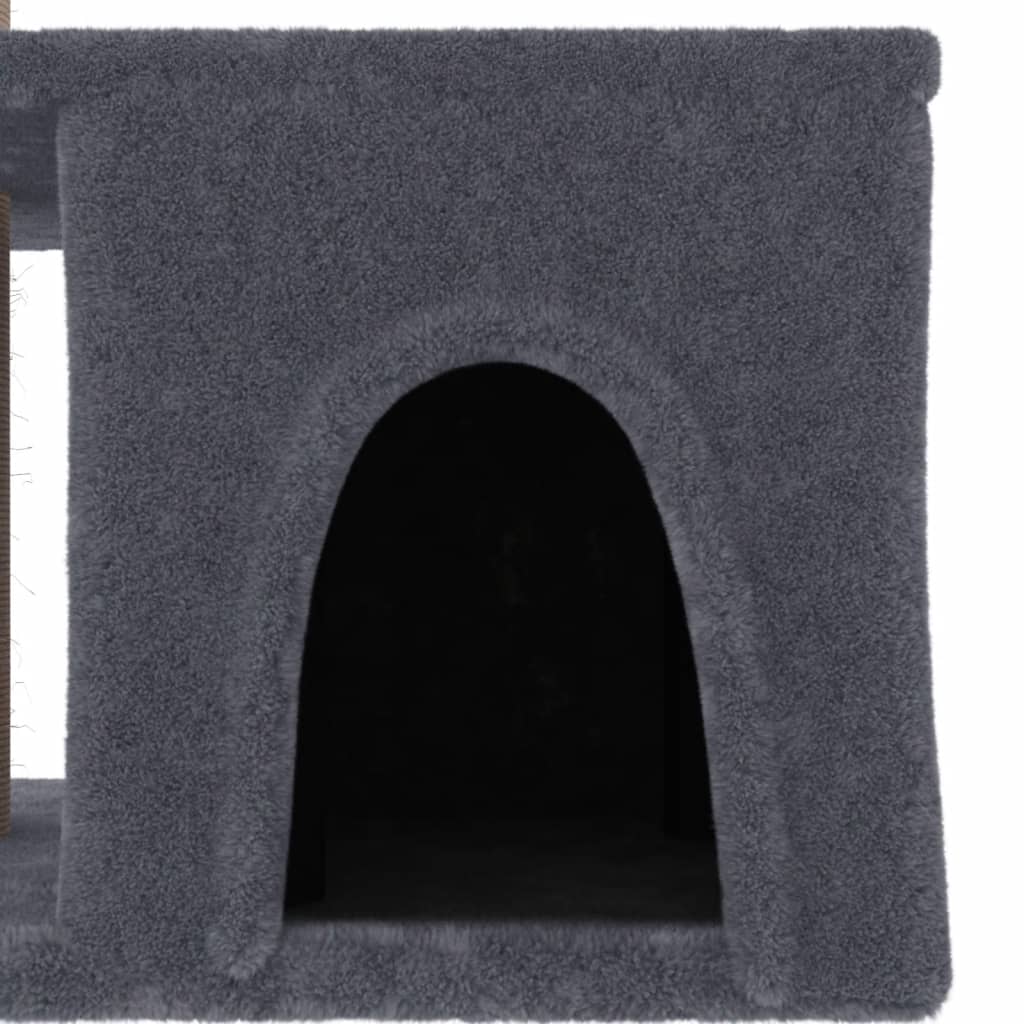 vidaXL Kattenmeubel met sisal krabpalen 48 cm crèmekleurig