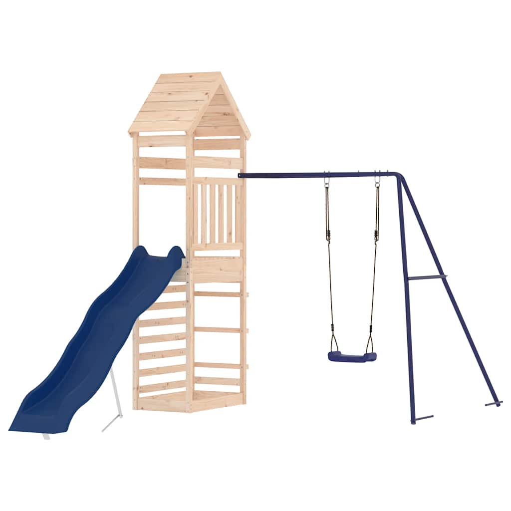 vidaXL Playhouse solid pine wood