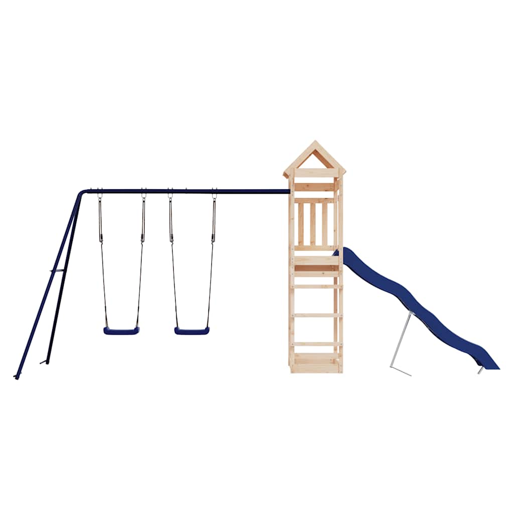 vidaXL Playhouse solid pine wood