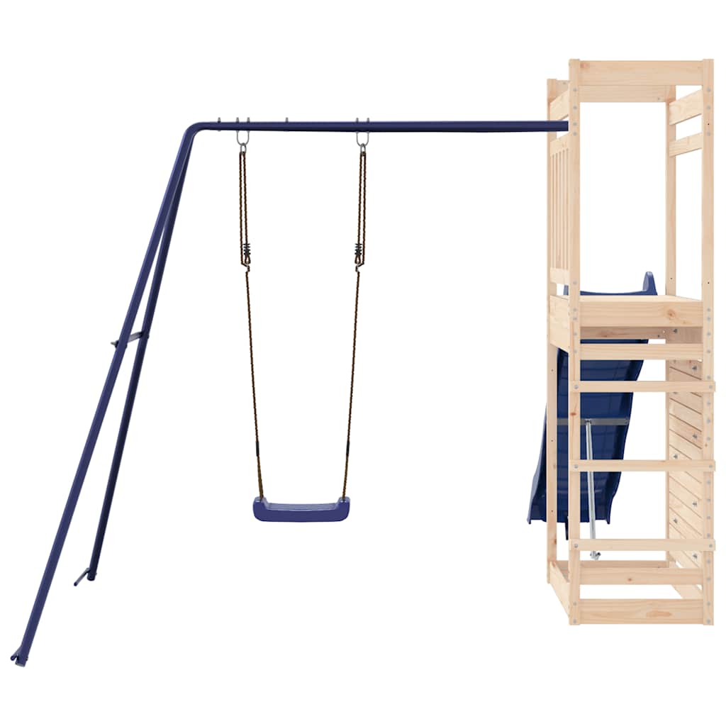 vidaXL Playhouse solid pine wood