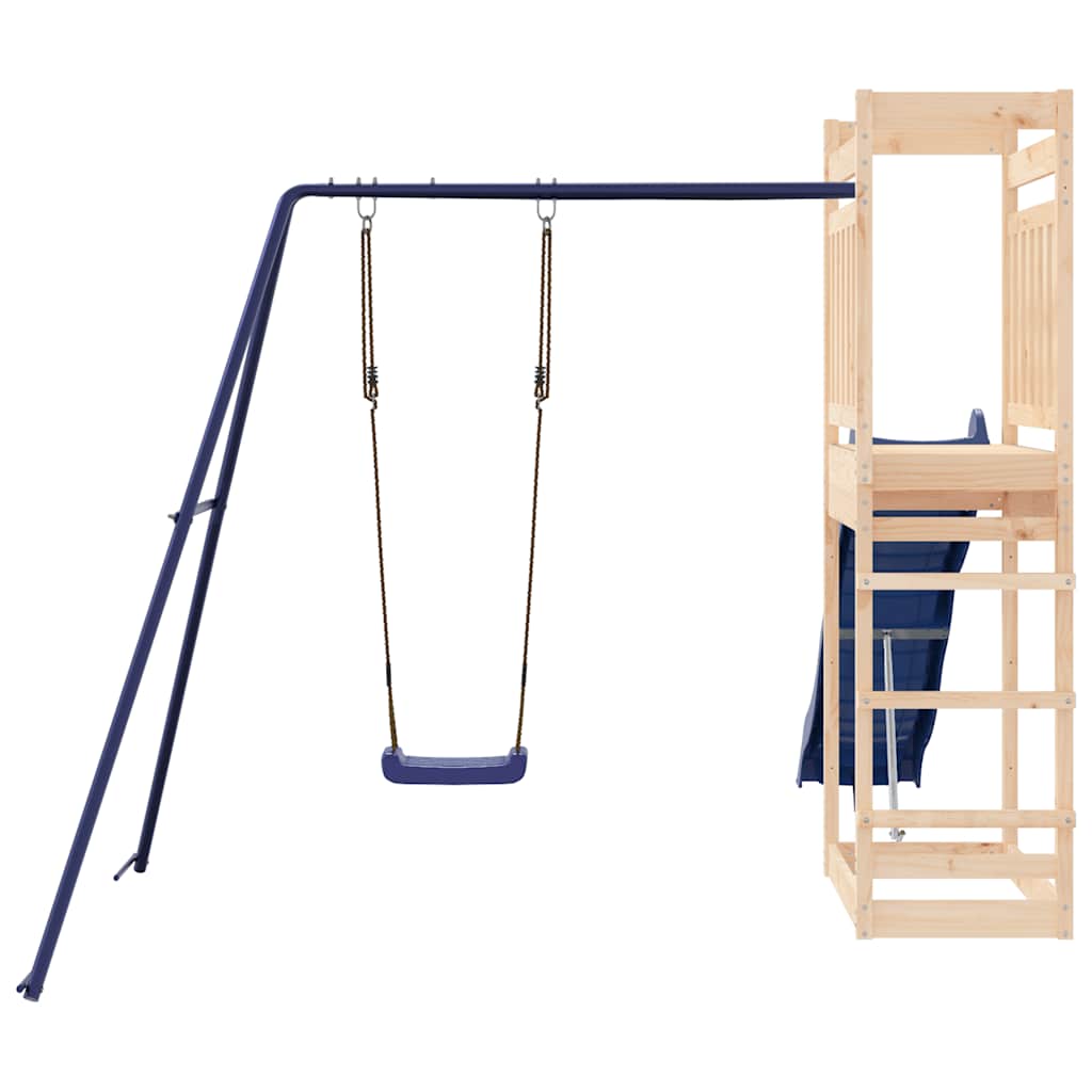 vidaXL Playhouse solid pine wood
