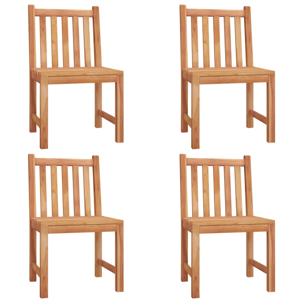 vidaXL 5-piece Garden Dining Set Solid Teak Wood