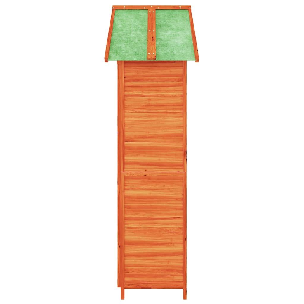 vidaXL Tuinschuur 89x52,5x175 cm massief grenenhout bruin