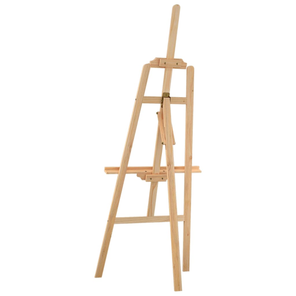 vidaXL Artist Easel 53.5x95x127 cm Solid Pine Wood
