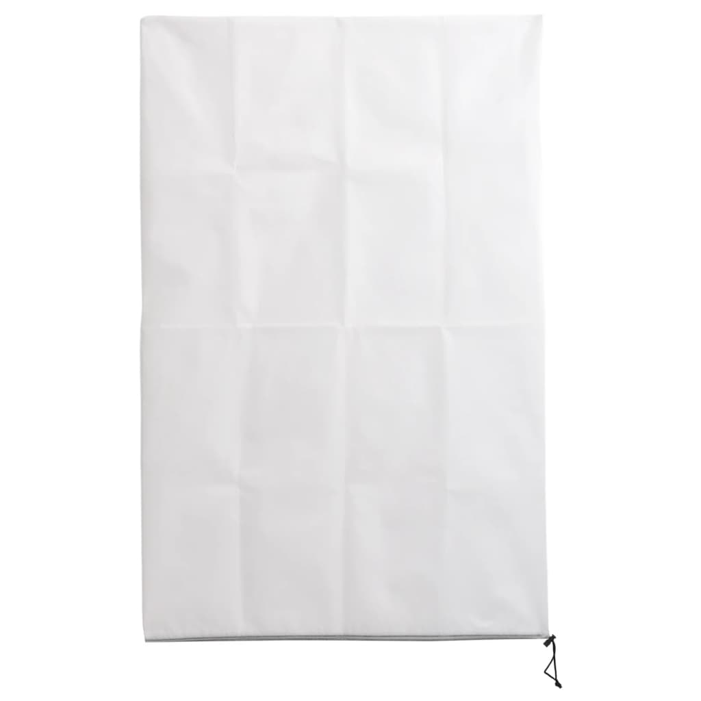vidaXL Plantenhoezen met ritssluiting 4 st 70 g/m² 1x1,55 m