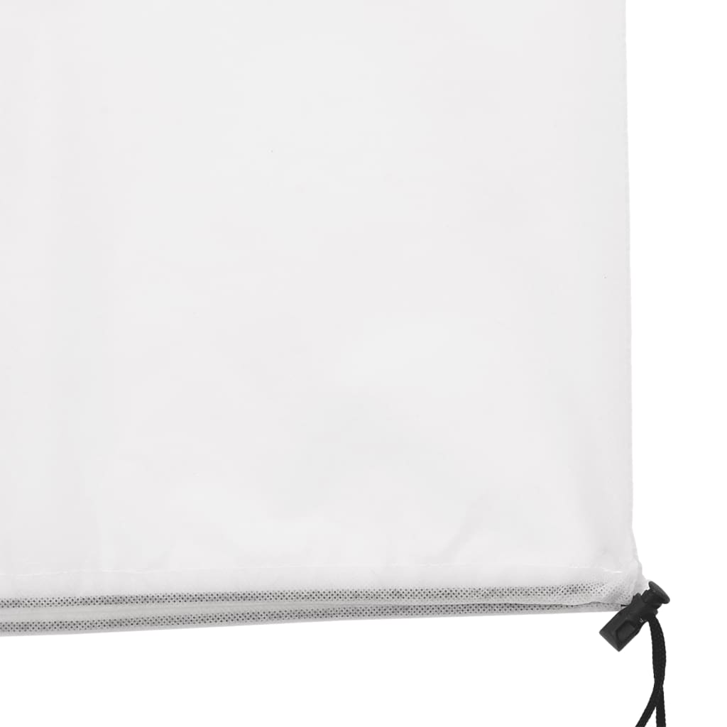 vidaXL Plantenhoezen met ritssluiting 4 st 70 g/m² 1x1,55 m