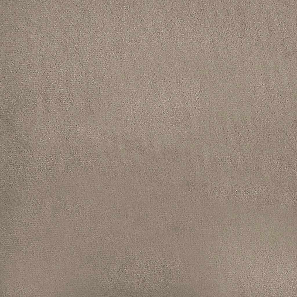 vidaXL Fauteuil 60 cm microvezelstof taupe
