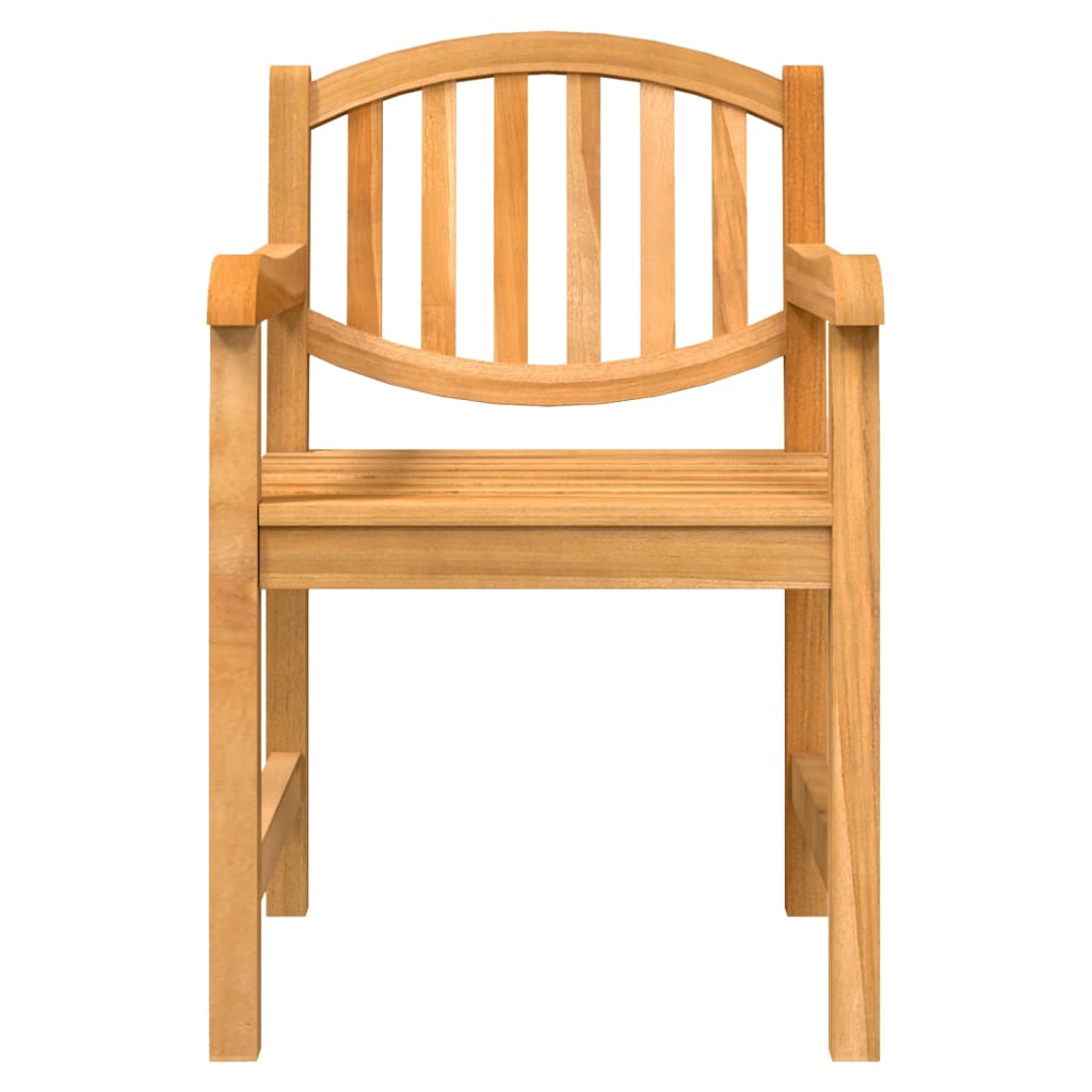 vidaXL Garden Chairs 4 pcs 58x59x88 cm Solid Teak Wood