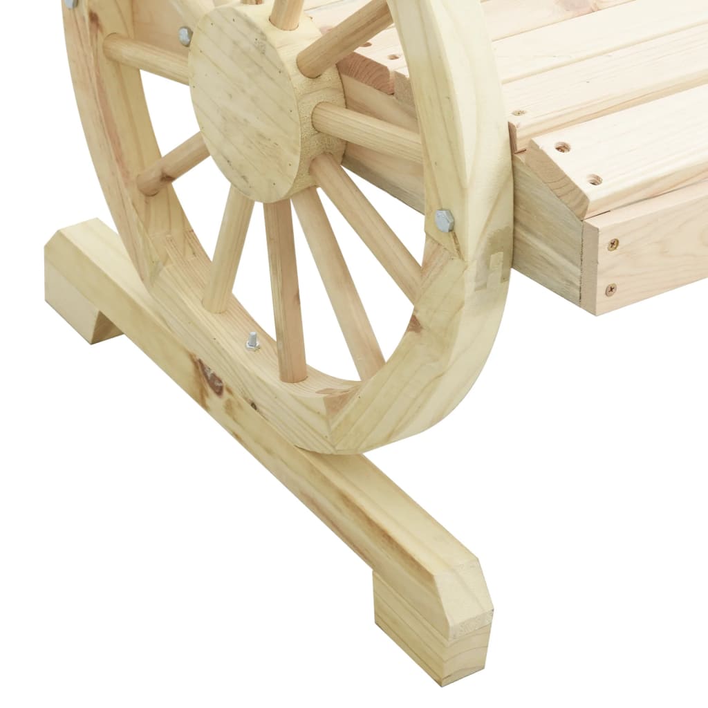 vidaXL Garden Chairs 4 pcs Adirondack Solid Spruce Wood