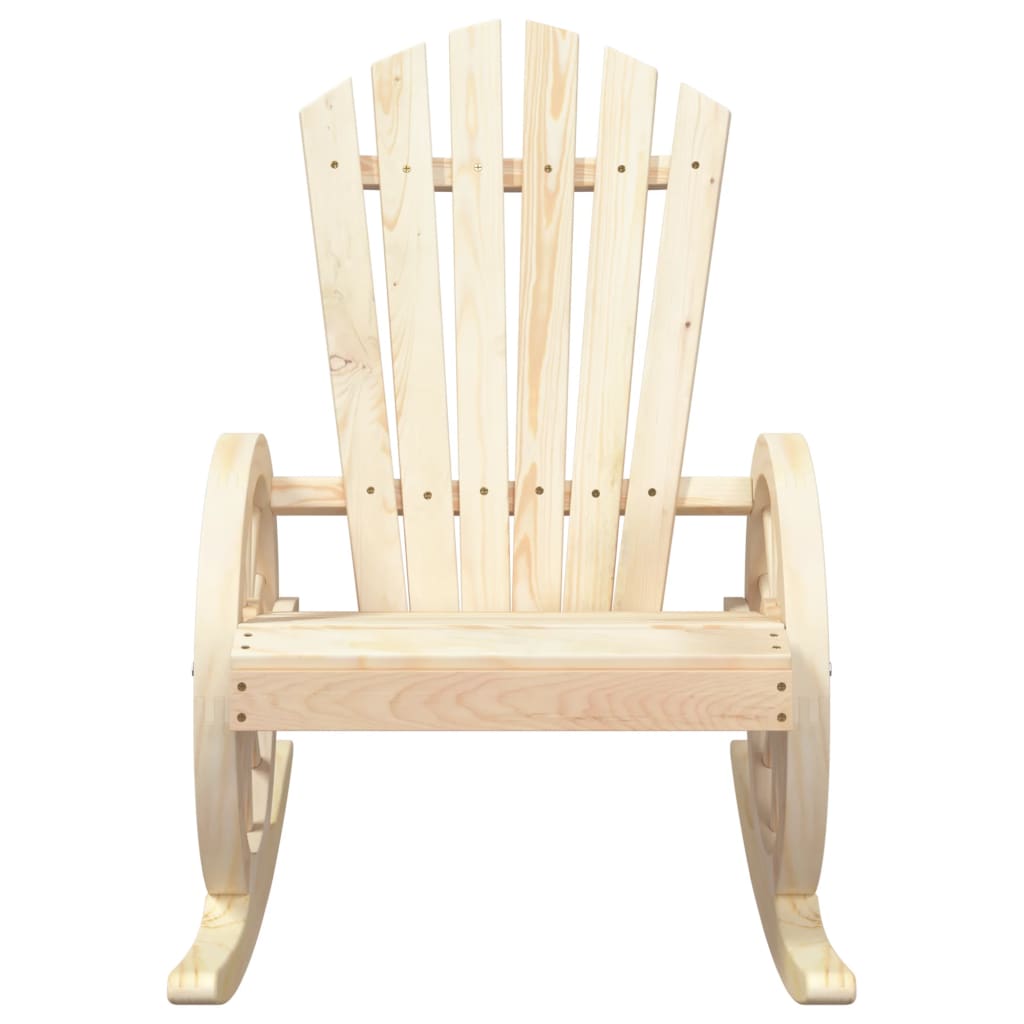 vidaXL Schommelstoelen 2 st Adirondack massief vurenhout