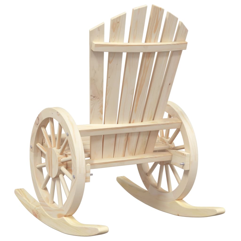 vidaXL Schommelstoelen 2 st Adirondack massief vurenhout