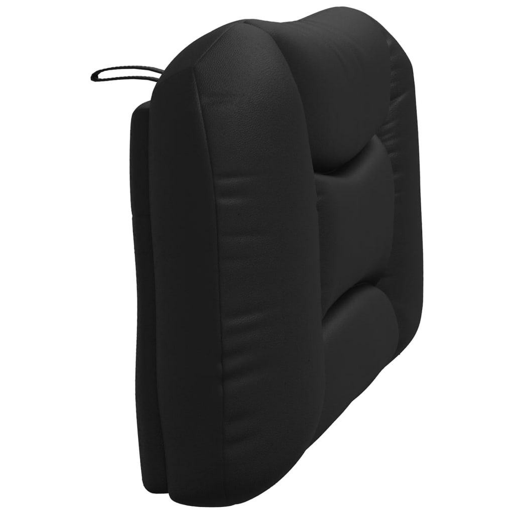 vidaXL Headboard Cushion "Hvar" Black 100 cm Faux Leather