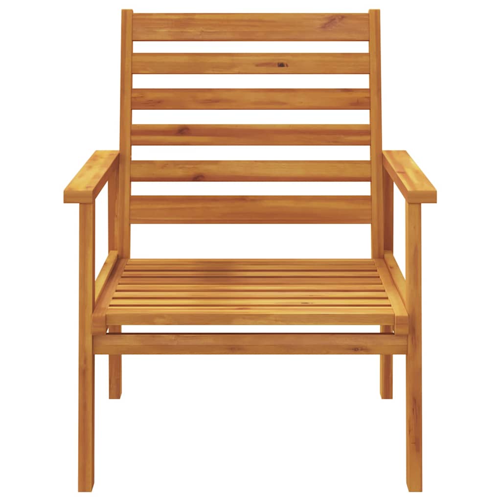 vidaXL 4-delige Loungeset massief acaciahout