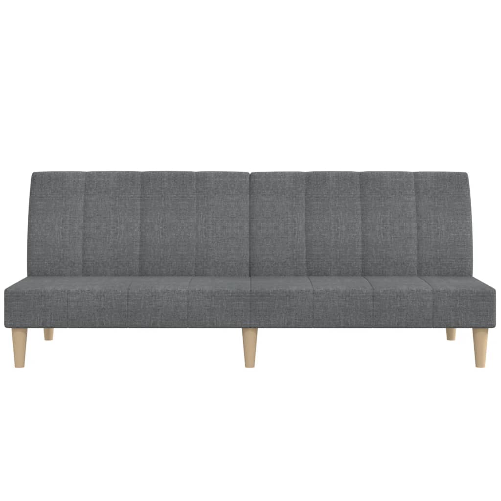 vidaXL Slaapbank 2-zits gris gris