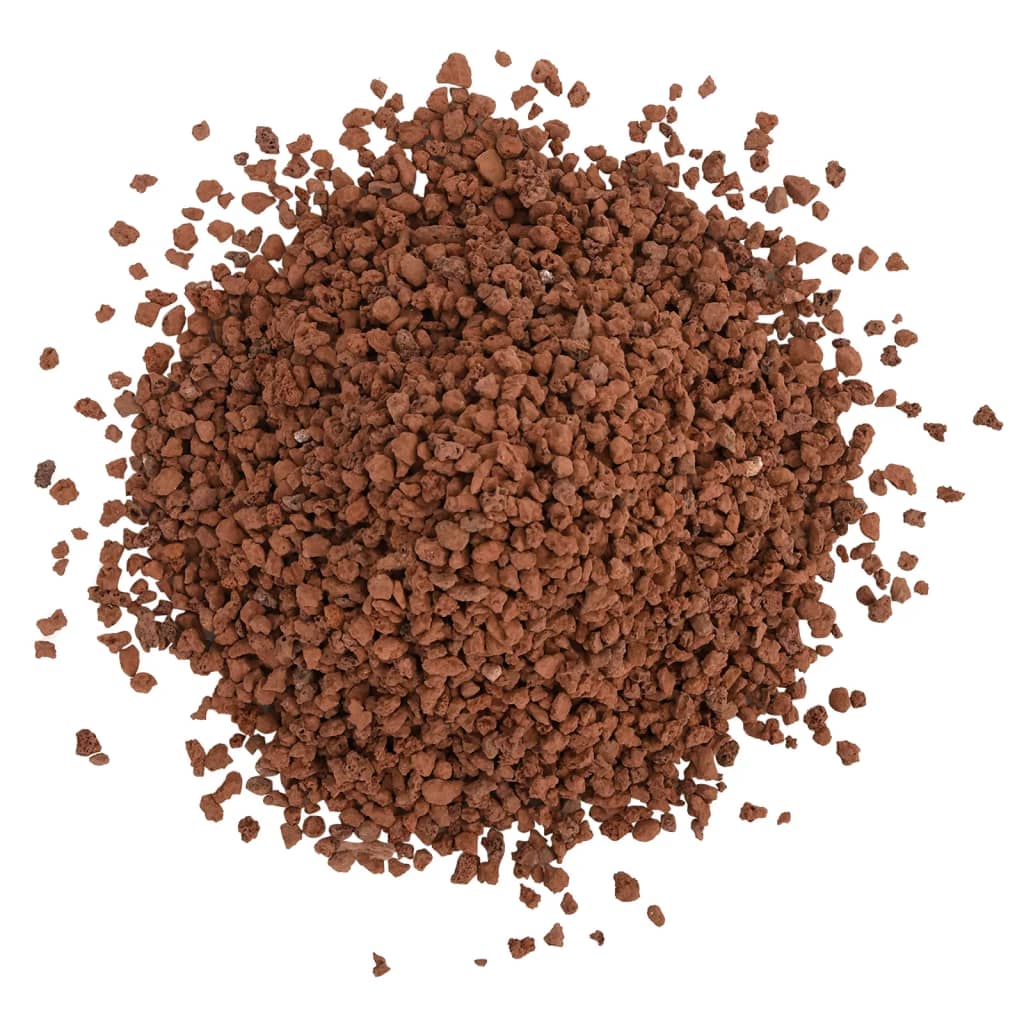vidaXL Lavastenen 10 kg 5-8 mm rood