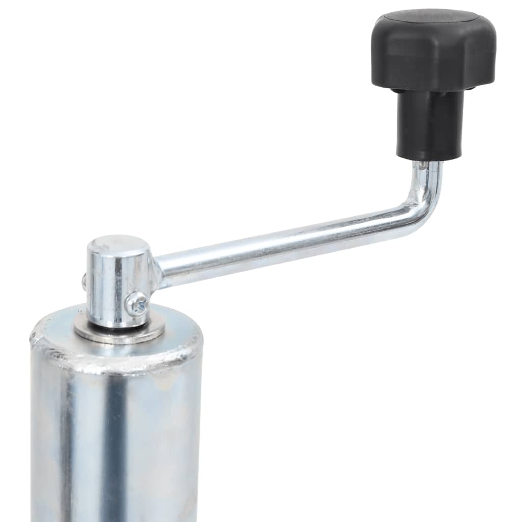 vidaXL Neuswiel met 2 staanders en 3 spanklemmen 60 mm