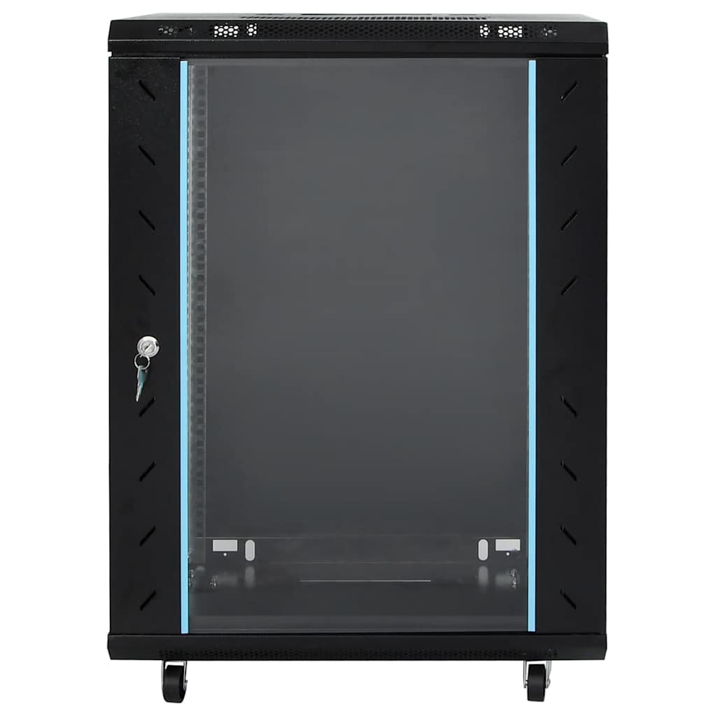 vidaXL 15U Network Cabinet with Swivel Legs 19" IP20 60x45x86 cm