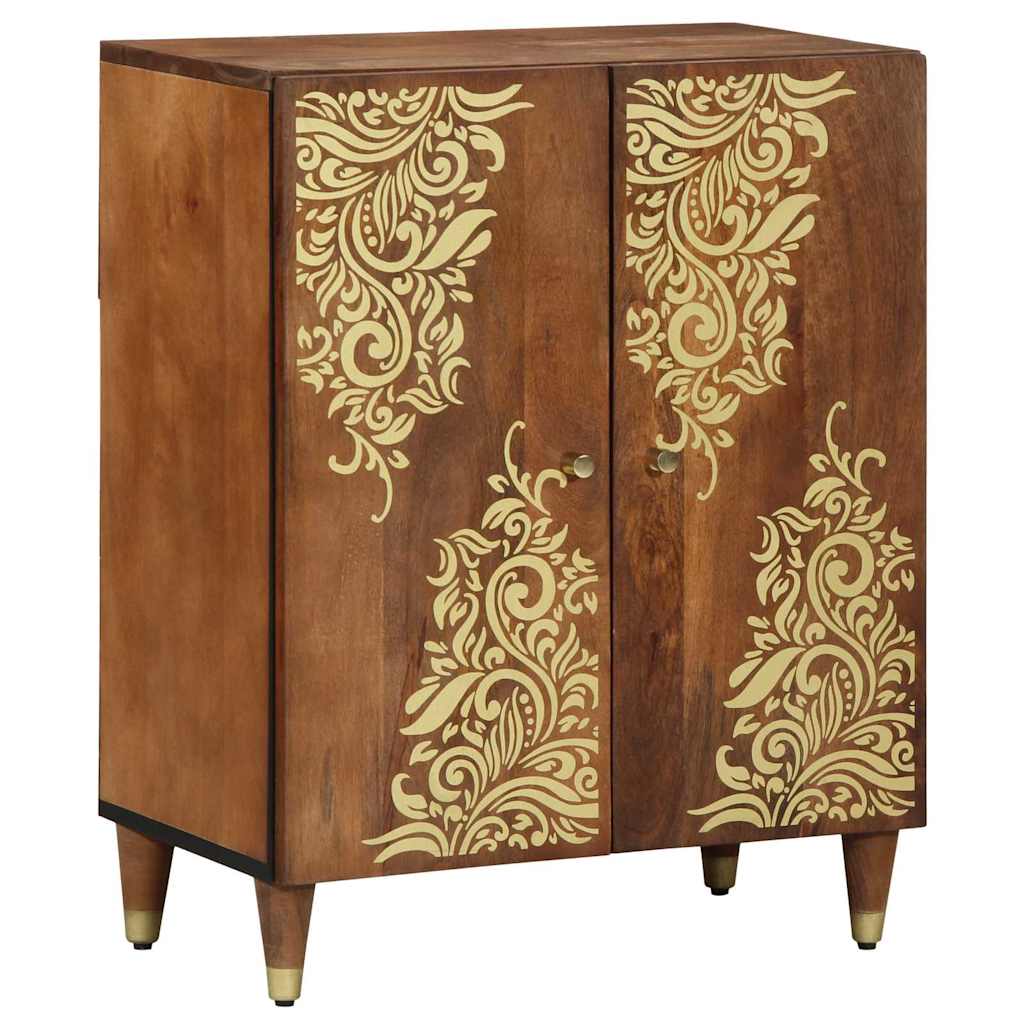 vidaXL Ensemble de Badkamerkast 3 pcs Bruin et Goud 180 x 33 x 75 cm
