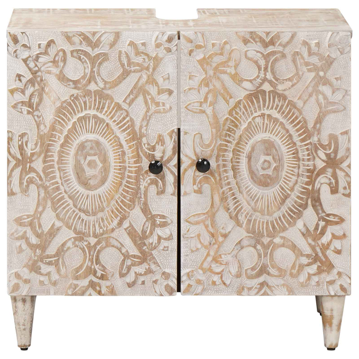 vidaXL Bathroom Basin Cabinet White 62 x 33 x 58 cm