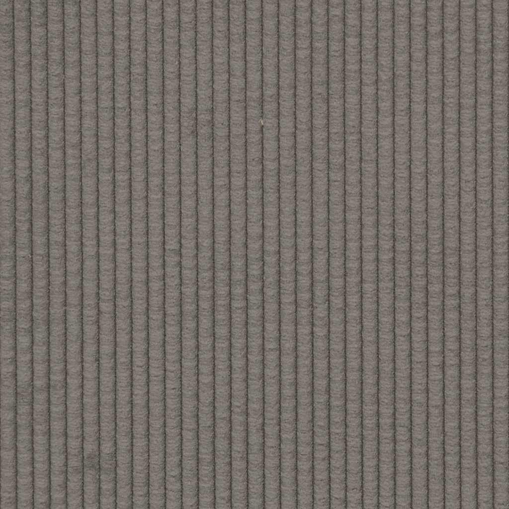 vidaXL Loveseat sofa 109 cm corduroy light grey