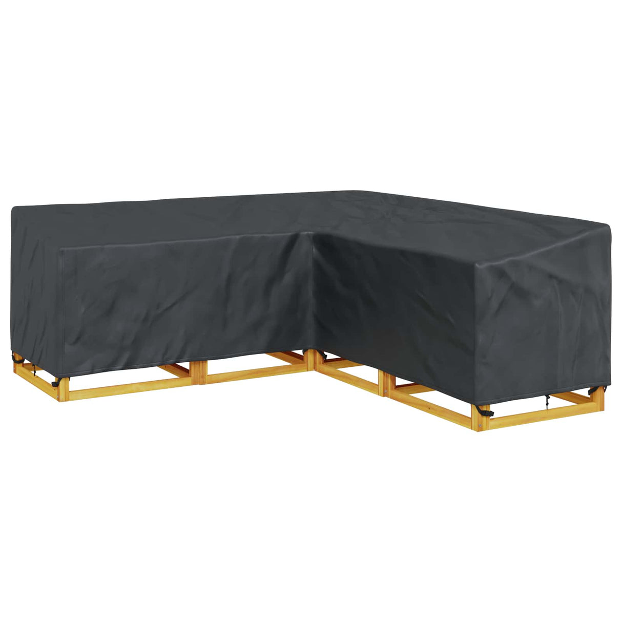 vidaXL Meubelbescherming Zwart 220 x 220 x 80 cm 210D Oxford stof