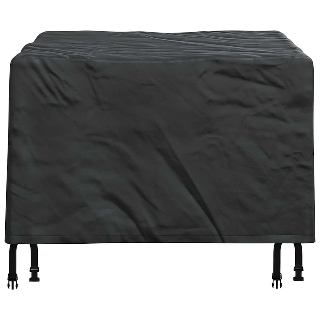 vidaXL Furniture Cover Solid Black 60 x 60 x 45 cm Fabric