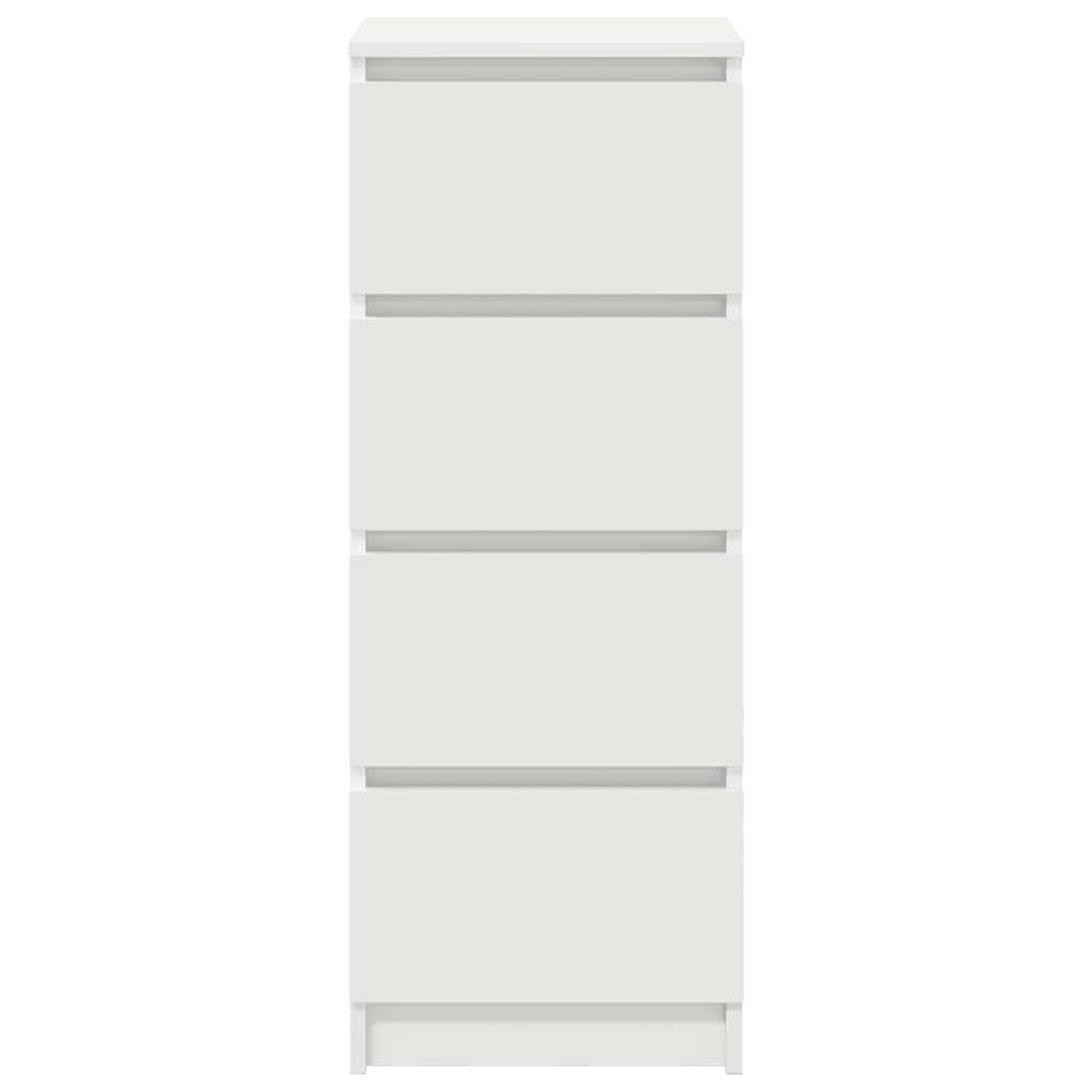 vidaXL Sideboard 37.5x35x99 cm chipboard white