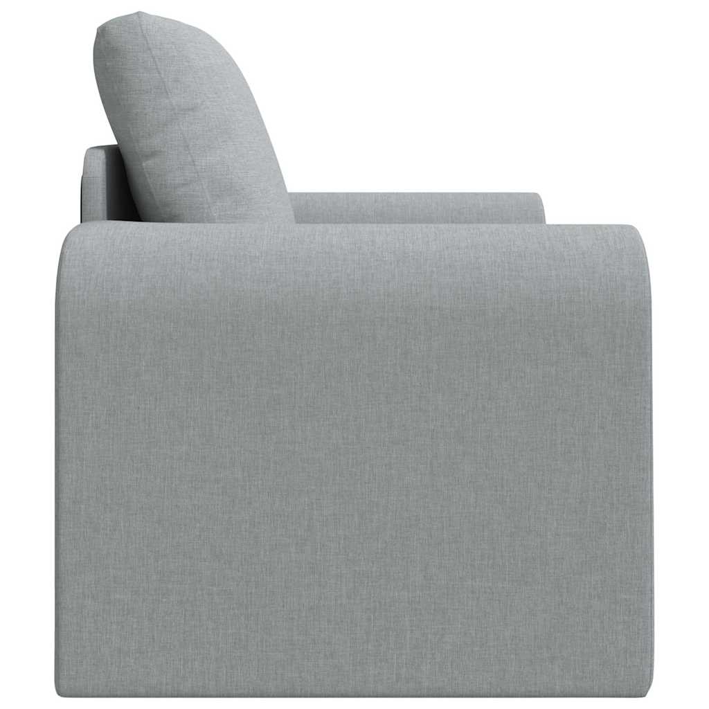 vidaXL Slaapbank Lichtgrijs 98 x 71 x 83 cm Stof
