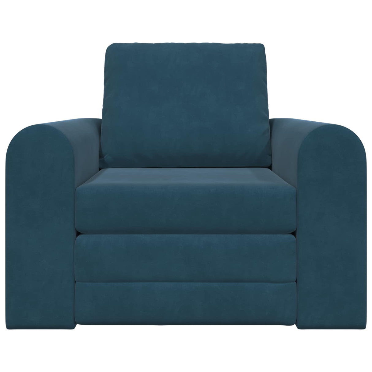vidaXL Sofa Bed Blue 98 x 71 x 83 cm Velvet