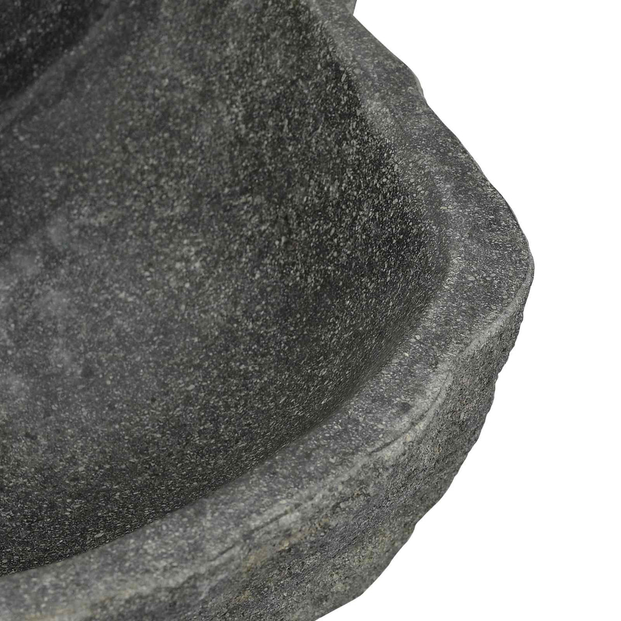 vidaXL Wall-Mounted Basin Grey 37 x 30 x 12 cm Riverstone