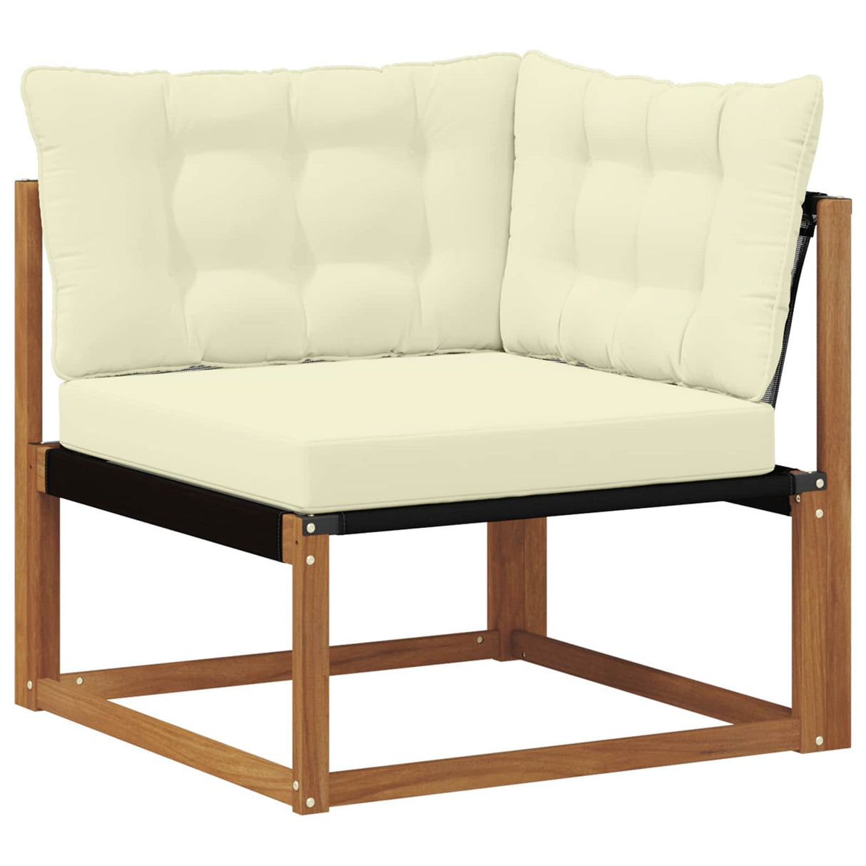 vidaXL Ensemble de banque de construction avec ustensiles 7 pcs Naturel et Crème