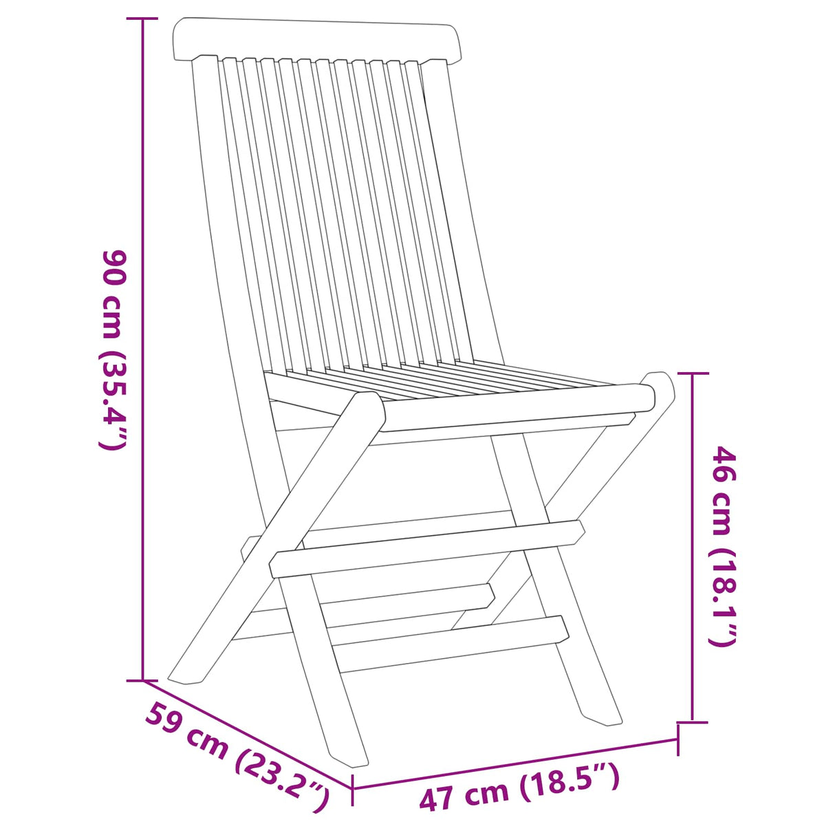 vidaXL Tuin Eettafel Set 5 pcs Bruin Massief Teakhout