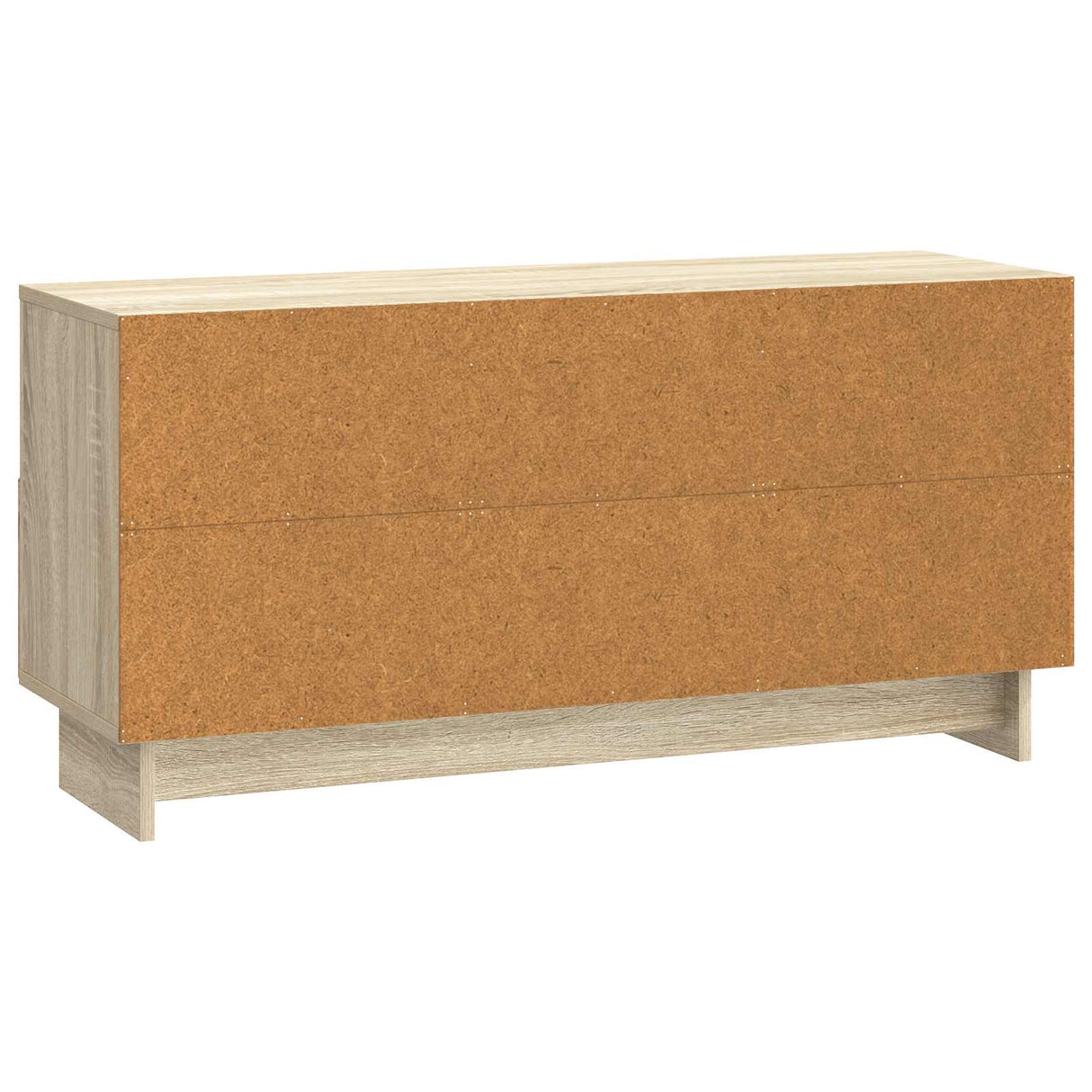 vidaXL TV Kast met lade Zwart 102 x 34,5 x 50 cm Bewerkt hout