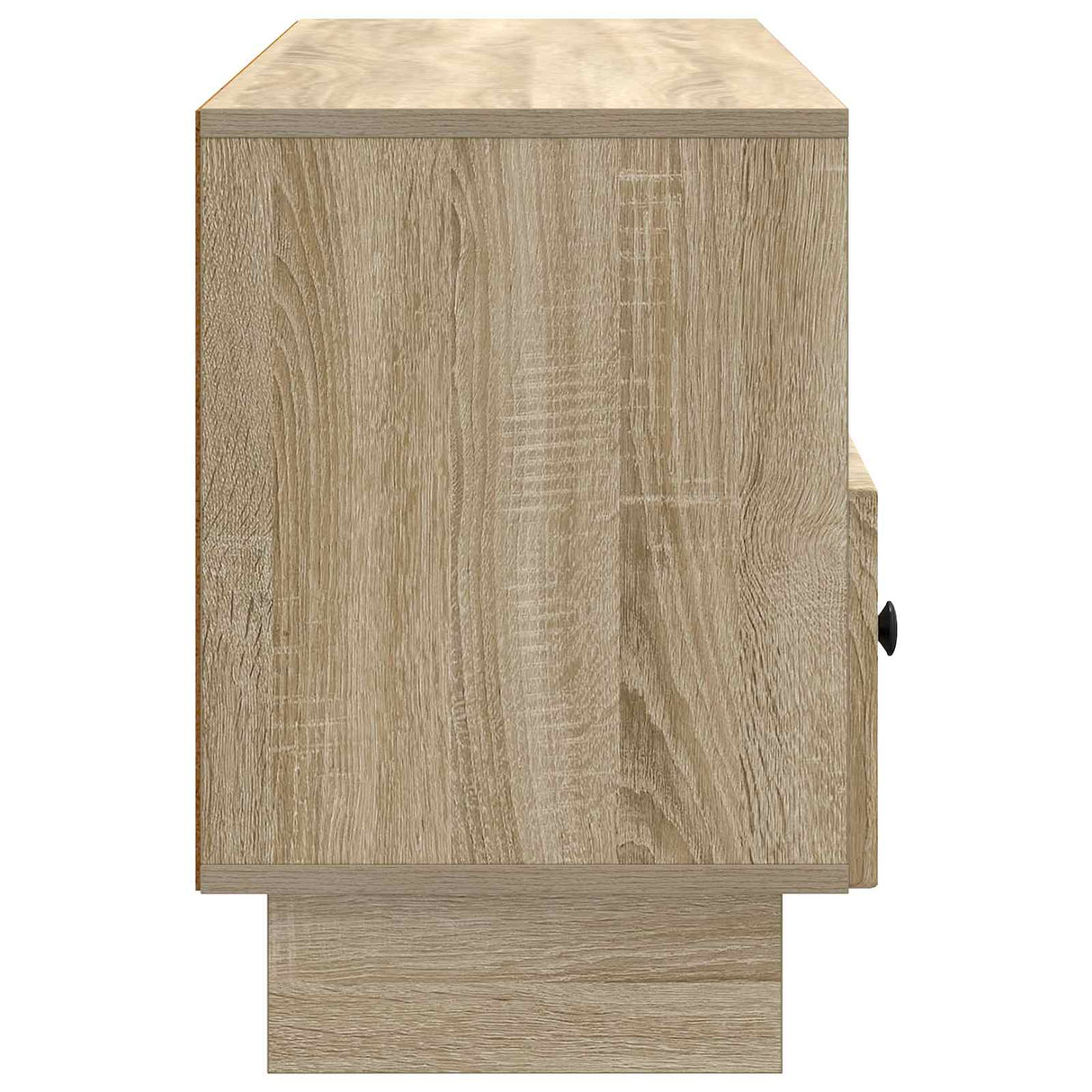 vidaXL TV Kast met lade Zwart 102 x 34,5 x 50 cm Bewerkt hout