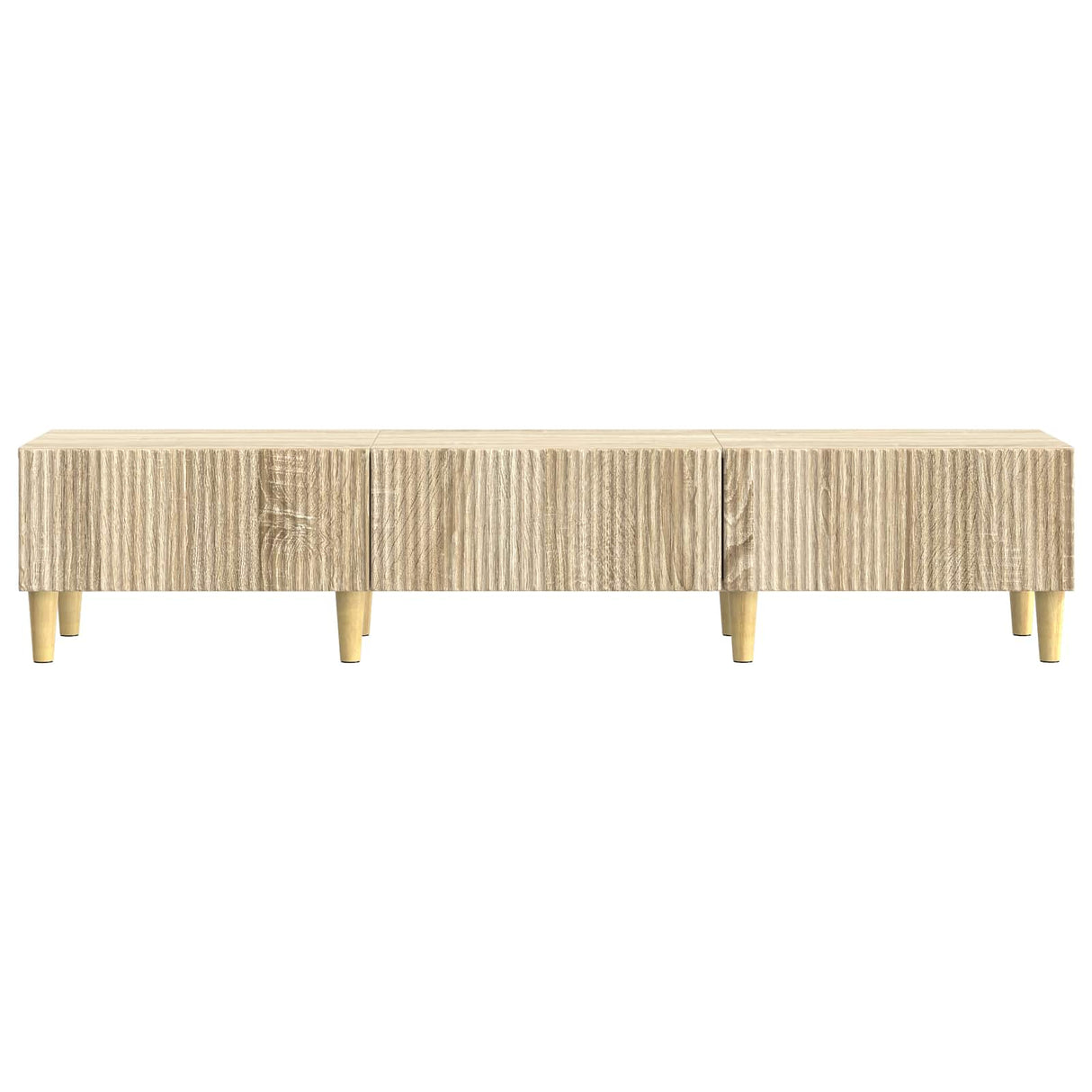 vidaXL TV Kast met lade Zwart 147 x 34,5 x 30 cm Bewerkt hout