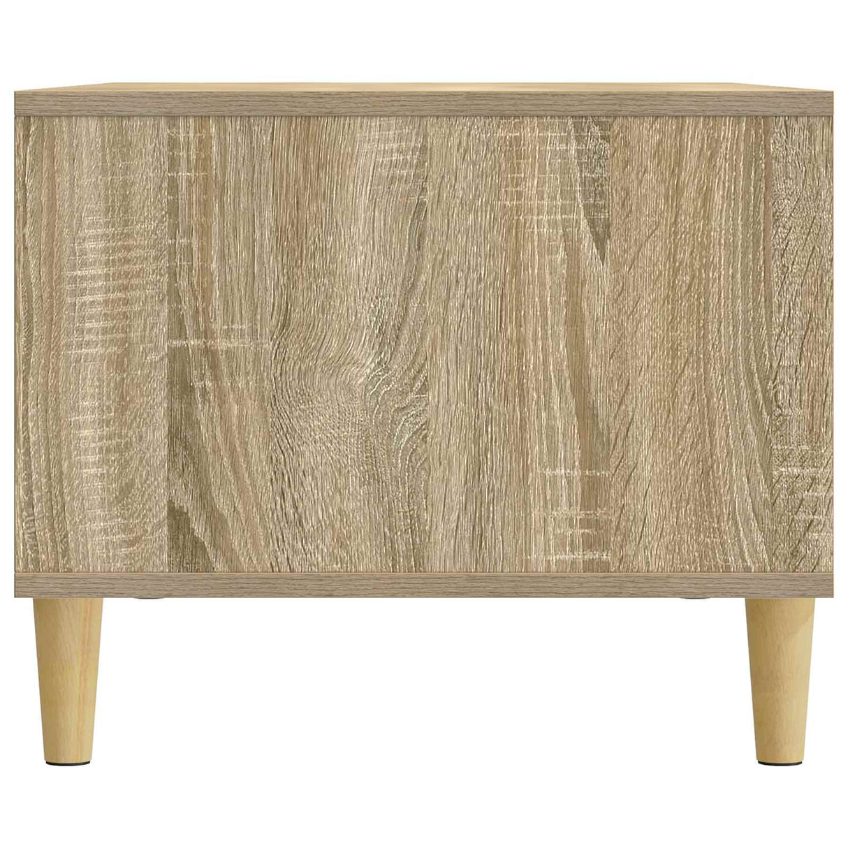 vidaXL Salontafel Zwart 90 x 50 x 40 cm Bewerkt hout