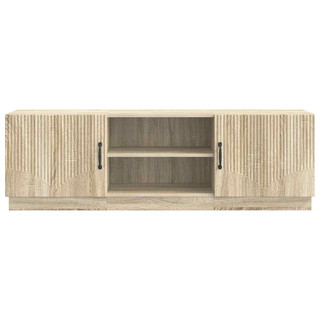 vidaXL TV Cabinet Black 150x31x47 cm Engineered Wood