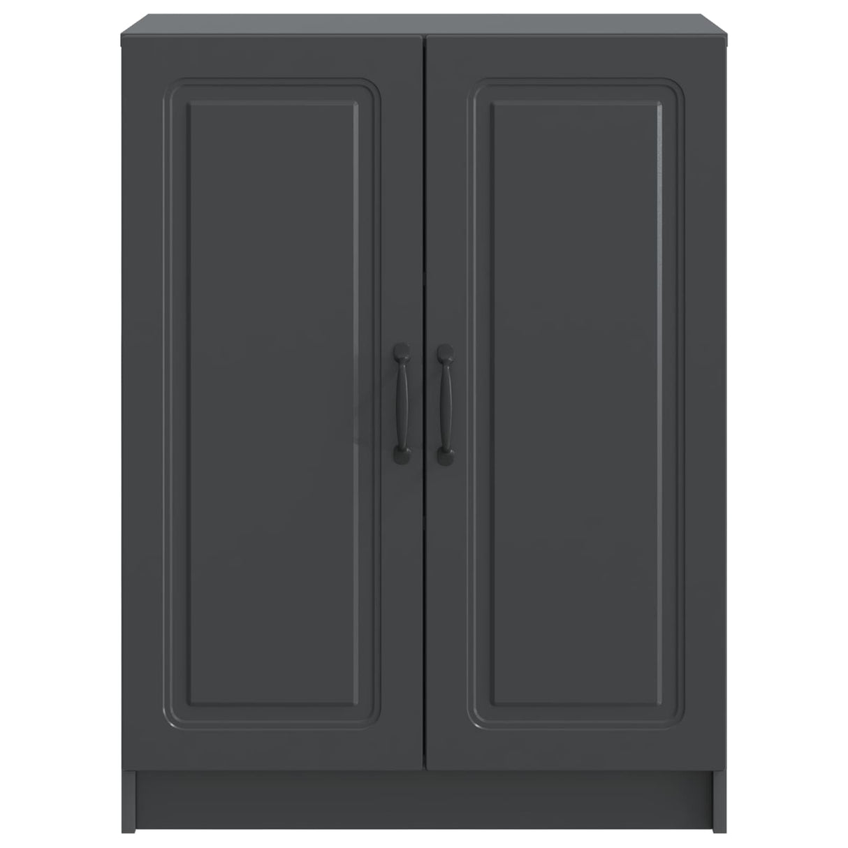vidaXL Sideboard Black 66 x 34.5 x 87 cm Engineered Wood