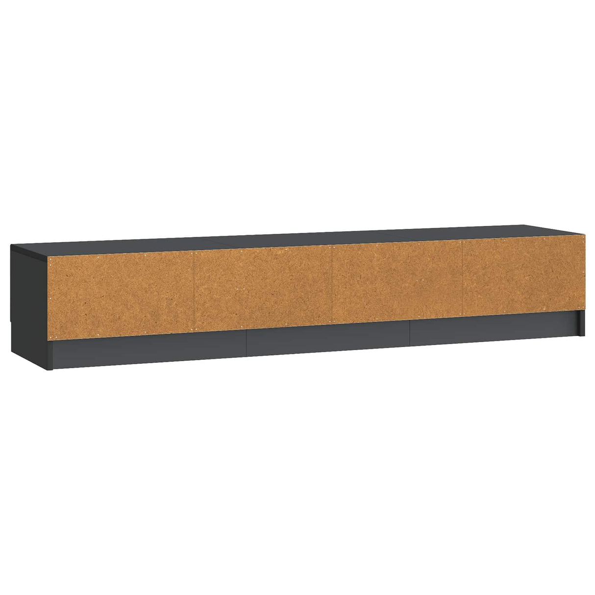 vidaXL TV Kast met lade Zwart 147 x 34,5 x 27 cm Bewerkt hout