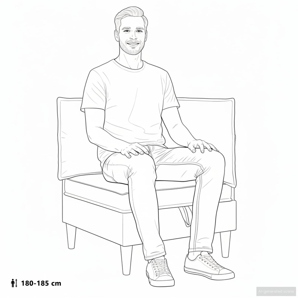 vidaXL Opslagottoman Donkergrijs