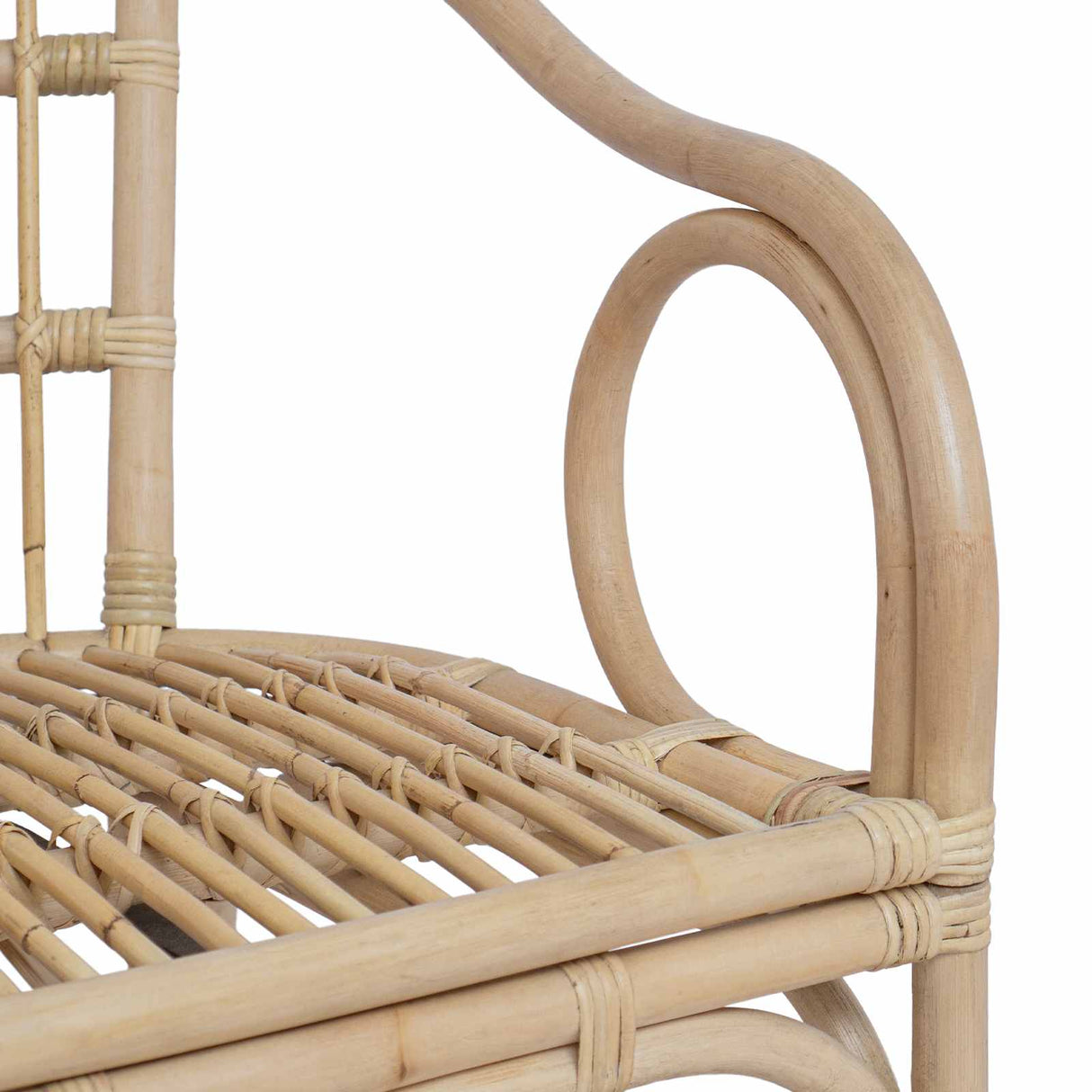 vidaXL Stacking Chair Natural 58 x 60 x 81 cm Rattan